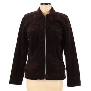 SOLD Vintage Copper Key Chocolate Corduroy Jacket